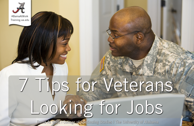 7 Tips for Veterans Looking for Jobs