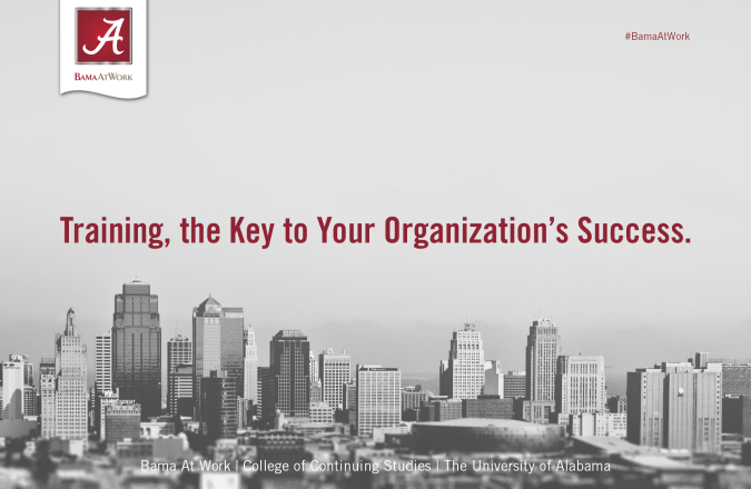 Training, the key to you organization 's success
