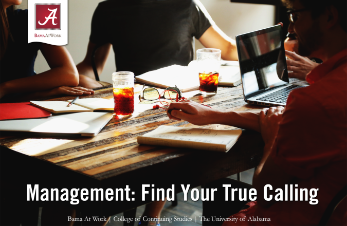 management find your true calling